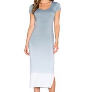 Saint Grace Tilly Midi Dress in Iron Ombre Wash